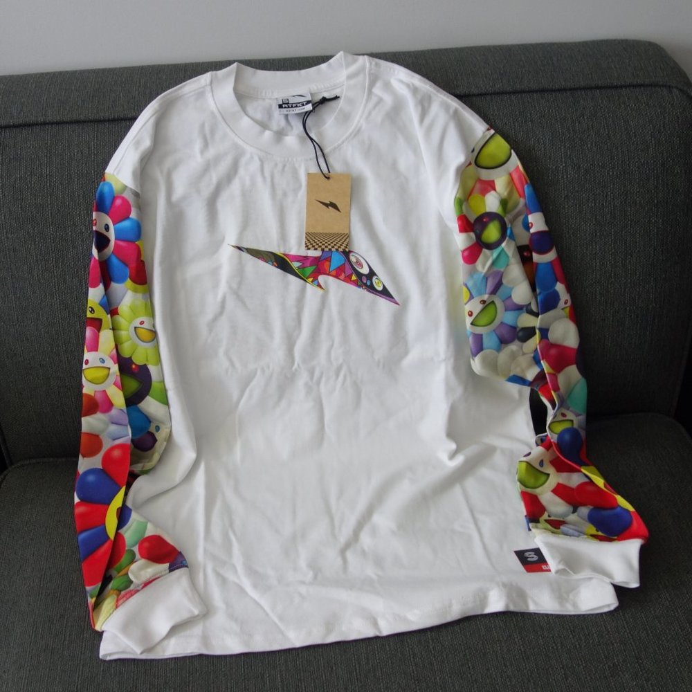 Nike RTFKT Murakami Drip Long Sleeve T-Shirt Size S-Brand New Never Worn & Rare